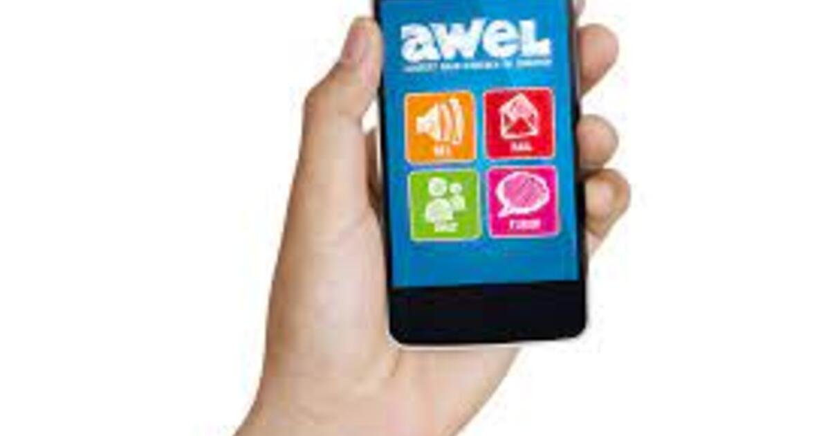 Awel Sticker Jongerenlijn Awel: