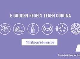 Nieuwe coronacampagne: '11miljoenredenen.be'