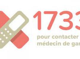 Le numéro 1733 pour les médecins de garde encore trop peu connu du grand public 
