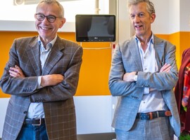 Minister Frank Vandenbroucke bezoekt innoverend AZ Sint-Blasius 