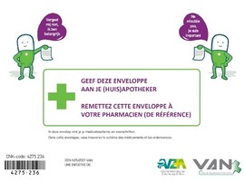 Groene enveloppe: voor veilig medicatiegebruik na ziekenhuisontslag