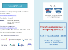 Symposium de l'AFBOT: innovations diagnostiques et thérapeutiques en 2025