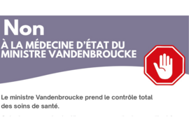L’ABSyM interpelle les patients avec une affiche dédiée à la journée de grève du 7 juillet