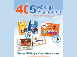 40 jaar MS-Liga Vlaanderen: campagne start donderdag