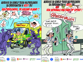 Nieuwe campagne vraagt aandacht voor agressie tegen hulpverleners