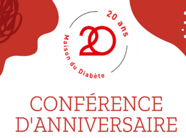 Conférence d’anniversaire de la Maison du Diabète de l’ALD