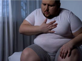 Un dysfonctionnement des voies aériennes périphériques chez l'obèse, avec ou sans asthme