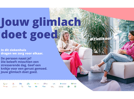 Vlaamse en Brusselse ziekenhuizen willen agressie tegengaan met universele glimlach