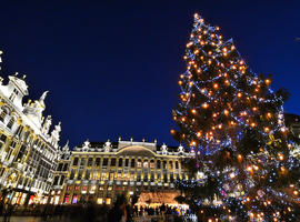 La Ville de Bruxelles illumine des hôpitaux et maisons de repos pour les fêtes