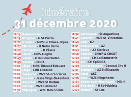 Le tour d'honneur de la composante Air pour les soignants annulé en raison de la météo