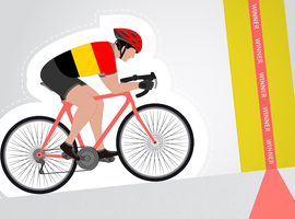 Belgische wielrenners trappen 1.000 kilometer om pediatrisch onderzoek te steunen