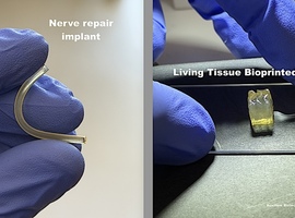 Gentse bio-inkt gebruikt voor 3D-printen van implantaten in ruimtestation