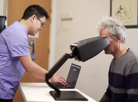 L'oculométrie pour prédire les risques de Parkinson, une première belge à Tourna