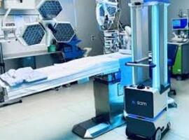 L’Hôpital Universitaire de Gand déploie un robot pour désinfecter ses chambres 