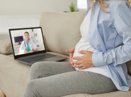 Telemonitoring zwangerschap thuis even veilig als opname in het ziekenhuis
