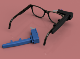 TranscribeGlass: les lunettes qui rendent la voix visible