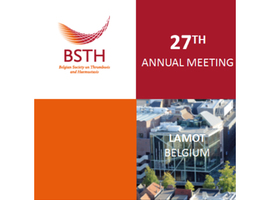 Belgian Society on Thrombosis and Haemostasis 2019