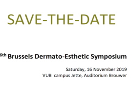 Brussels Dermato-Esthetic Symposium, 16/11/2019
