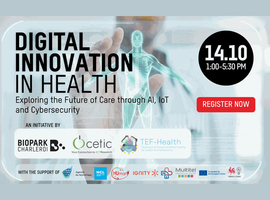 Digital Innovation in Health: Exploring the Future of Care through AI, IoT and Cybersecurity - Tuesday, October 14, 2025 (Gosselies)