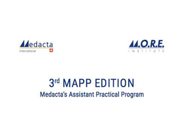 3th Medacta’s Assistant Practical Program