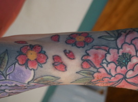 Inzending mooiste beeld: Tattoo in bloei
