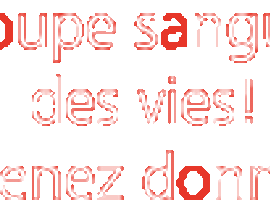 Enseignes et personnalités perdent leurs A, B et O pour inciter aux dons de sang