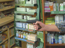 Eén apotheker op 25 zal in 2013 overvallen worden!