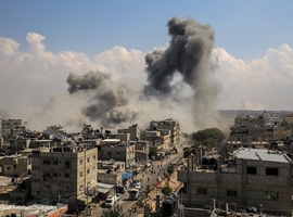 Palestijnse Rode Halvemaan meldt opnieuw bombardementen rond ziekenhuis in Gazastrook
