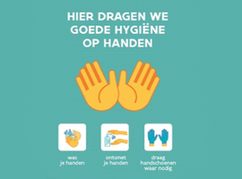 Nieuwe handhygiënecampagne in woonzorgcentra