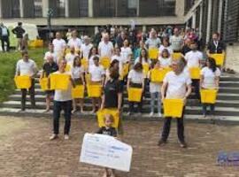 'Ice Bucket Challenge' is nieuw leven ingeblazen door ALS Liga in Leuven