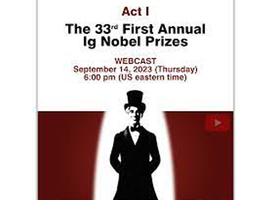 Gekke Nobelprijzen weer uitgereikt