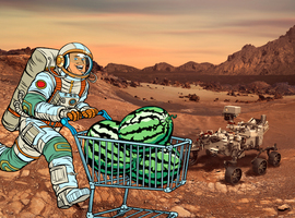 Manger dans l’espace, ou sur une autre planète, un vrai défi! (2/2)