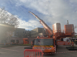 Nieuwe NMR binnengehesen in Sint-Trudo