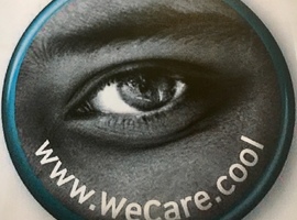 Campagne WeCare.cool sensibiliseert met pins tegen seksueel geweld