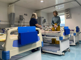 La reine Mathilde visite le navire-hôpital Global Mercy à Anvers