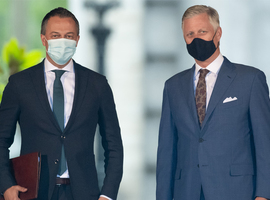 Koning Filip legde negatieve coronatest af