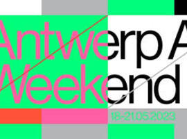 L'art contemporain à la fête pendant quatre jours lors du Antwerp Art Weekend
