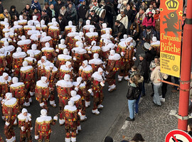 Le Dimanche gras lance les festivités du Carnaval de Binche