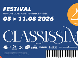Le festival Classissimo célèbrera ses 20 ans du 5 au 11 août à Bruxelles