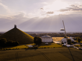 'Dinner in the sky' s'installera dans le ciel de Waterloo du 22 mai au 22 juin