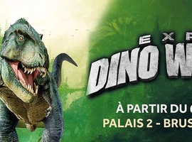 L'expo Dino World arrive à Bruxelles