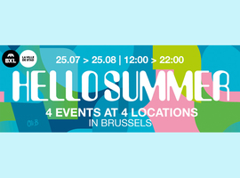 Hello Summer animera l'été bruxellois du 25 juillet au 25 août