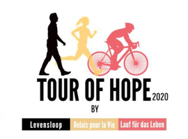 'Tour of Hope', digitaal alternatief voor levenslopen in strijd tegen kanker