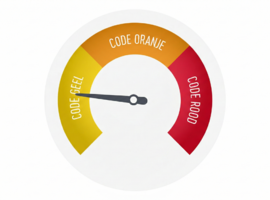 Aantal luchtweginfecties blijft dalen: van code oranje naar code geel