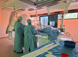 L’Hôpital Imelda premier en Belgique à déployer une IA réduisant la dose de rayonnement en cathétérisme