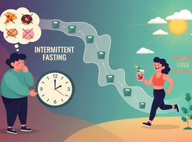 Le jeûne intermittent et la perte de poids