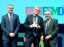 L'Award 2019 de l'ESMO décerné au Pr Eric Van Cutsem (KULeuven) 