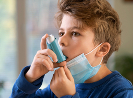 Het risico op covid-19 bij kinderen en jongeren met asthma in de VS