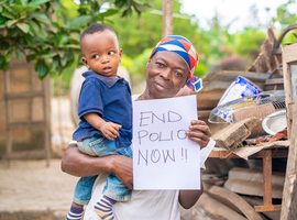 Voor het eerst in ruim vijf jaar wilde polio ontdekt in Afrika
