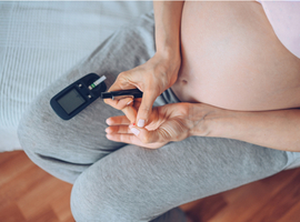 Verband tussen zwangerschapsdiabetes en de voedselinname bij zuigelingen